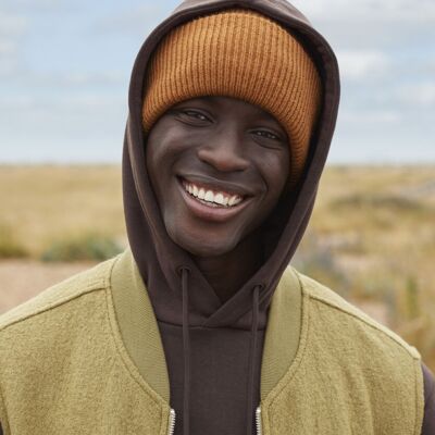 Classic engineered deep-cuffed beanie Thumbnail