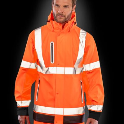 Heavy Duty Prism PU Safe & Dry Jacket With Recycled Backing Thumbnail