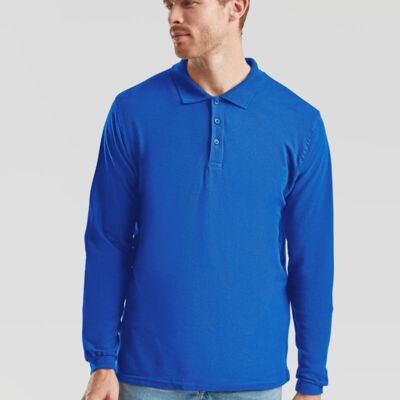 PREMIUM LONG SLEEVE POLO SHIRT Thumbnail