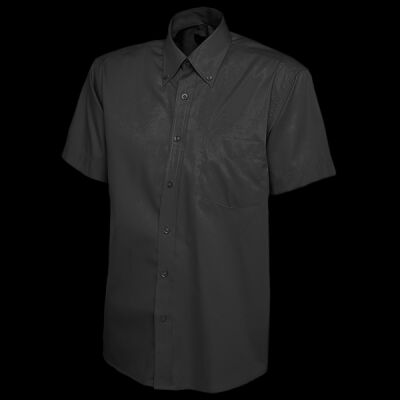 Mens Pinpoint Oxford Half Sleeve Shirt Thumbnail