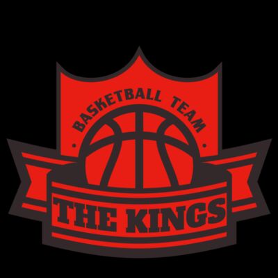 The Kings Basketball team Logo Template Thumbnail