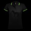 SOL'S Ladies Pasadena Tipped Cotton Piqué Polo Shirt Thumbnail