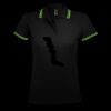 SOL'S Ladies Pasadena Tipped Cotton Piqué Polo Shirt Thumbnail