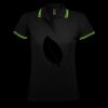 SOL'S Ladies Pasadena Tipped Cotton Piqué Polo Shirt Thumbnail
