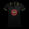 SOL'S Ladies Pasadena Tipped Cotton Piqué Polo Shirt Thumbnail