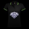 SOL'S Ladies Pasadena Tipped Cotton Piqué Polo Shirt Thumbnail