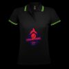SOL'S Ladies Pasadena Tipped Cotton Piqué Polo Shirt Thumbnail