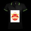 SOL'S Ladies Pasadena Tipped Cotton Piqué Polo Shirt Thumbnail
