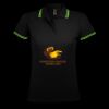 SOL'S Ladies Pasadena Tipped Cotton Piqué Polo Shirt Thumbnail