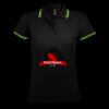 SOL'S Ladies Pasadena Tipped Cotton Piqué Polo Shirt Thumbnail