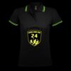 SOL'S Ladies Pasadena Tipped Cotton Piqué Polo Shirt Thumbnail