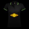 SOL'S Ladies Pasadena Tipped Cotton Piqué Polo Shirt Thumbnail