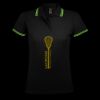 SOL'S Ladies Pasadena Tipped Cotton Piqué Polo Shirt Thumbnail