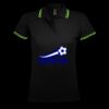 SOL'S Ladies Pasadena Tipped Cotton Piqué Polo Shirt Thumbnail