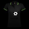 SOL'S Ladies Pasadena Tipped Cotton Piqué Polo Shirt Thumbnail