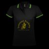 SOL'S Ladies Pasadena Tipped Cotton Piqué Polo Shirt Thumbnail