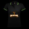 SOL'S Ladies Pasadena Tipped Cotton Piqué Polo Shirt Thumbnail