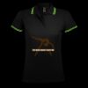 SOL'S Ladies Pasadena Tipped Cotton Piqué Polo Shirt Thumbnail