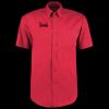 Kustom Kit Premium Short Sleeve Classic Fit Oxford Shirt Thumbnail